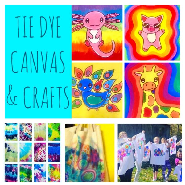 Tie Dye Canvas & Crafts Summer Camp    June 9th -12th